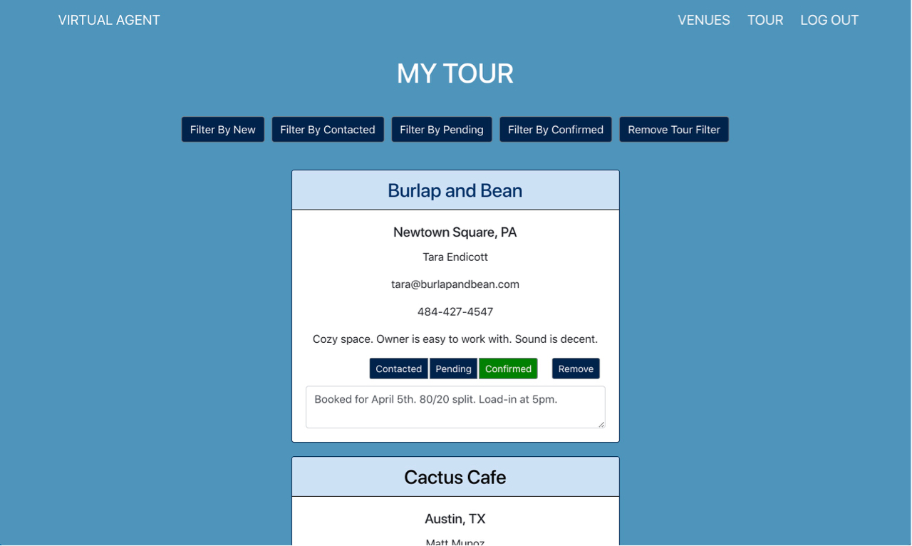 Virtual Agent Tour Page Image